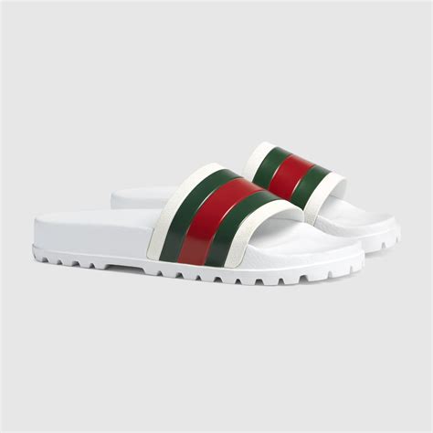 web slide sandal gucci replica|gucci web slide sandal women's.